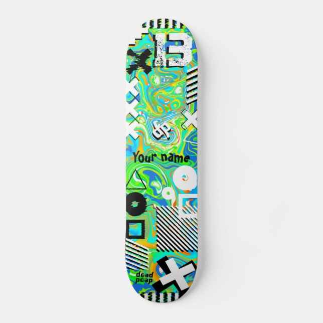 deed peep 013 skateboard (Front)