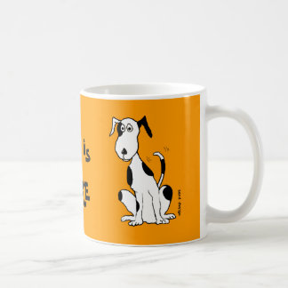 Deefa Dog, my best friend is ... mug