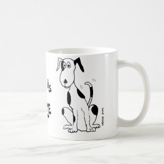 Deefa Dog, my best friend is ... mug