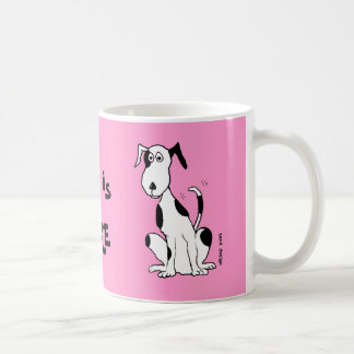 Deefa Dog, my best friend is ... mug