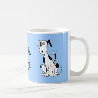 Deefa Dog, my best friend is ... mug