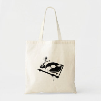 Deejay DJ Turntable Tote Bag | Ibiza House Music