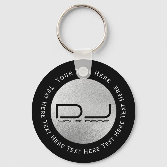 Deejay Key Ring (Front)