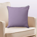 Deep Amethyst Uni-coloured Violet  Cushion<br><div class="desc">The Deep Amethyst Uni-coloured Violet throw pillow is part of the Botanical Doodle Home Decor Gift collection. To adjust the colours in order to match your colour scheme, follow the edit link. For further home decoration ideas, please visit www.KBMD3signs.com. Should you require assistance with a custom design or have any...</div>