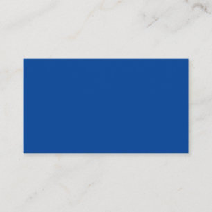 Deep Blue #004095, Cool Blue Appointment Card