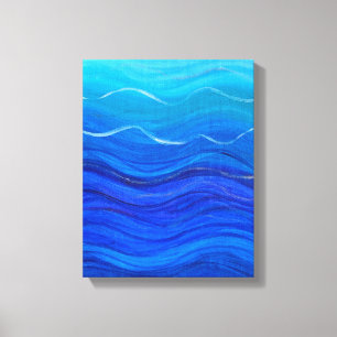 Deep Blue Canvas Print