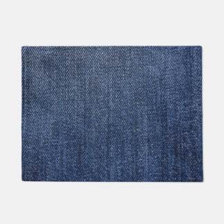 Deep Blue Denim Doormat
