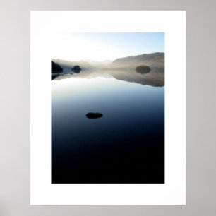 Deep Blue Derwentwater Poster