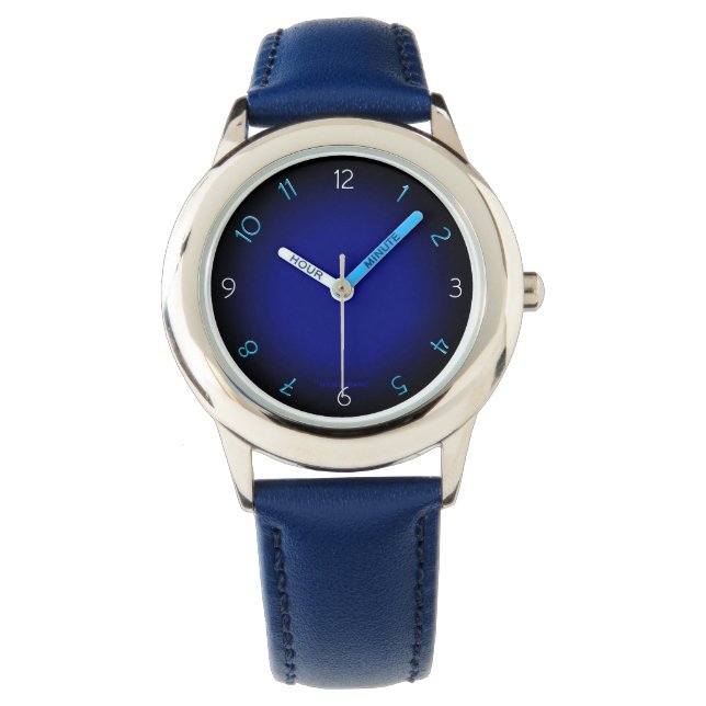 Deep Blue Dot Watch (Front)