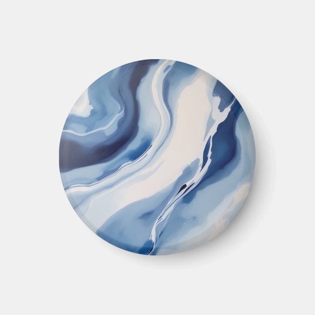 Deep Blue Marble Magnet (Front)