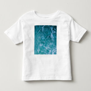 Deep Blue Ocean Waves Toddler T-Shirt
