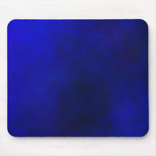 Deep Blue Plasma Gradient Mouse Mat (Front)
