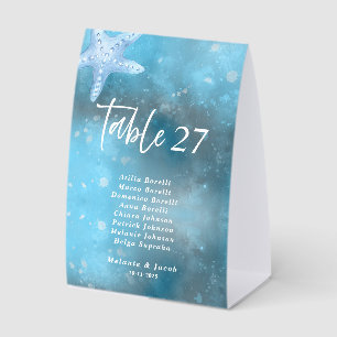 Deep Blue Sea Summer Wedding Guest Names
