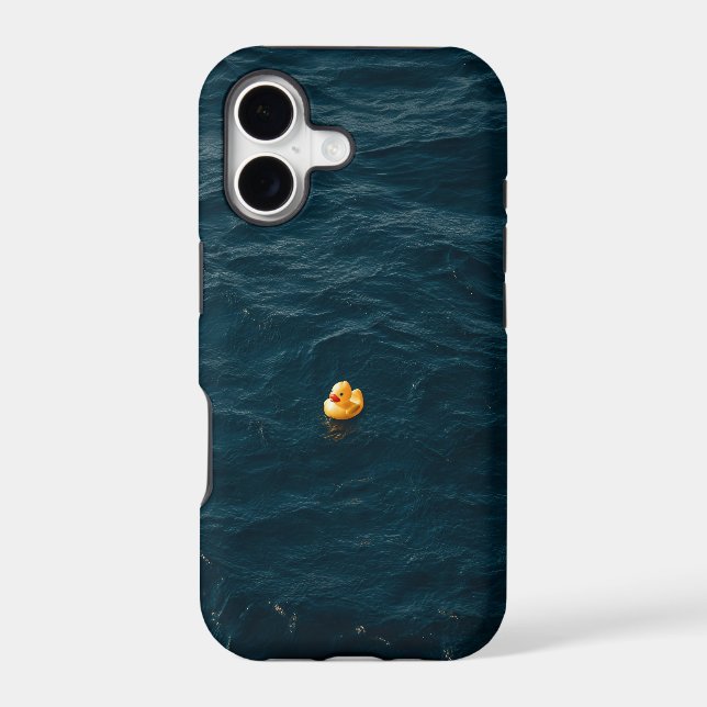 Deep Blue Sea & Tiny Yellow Rubber Duck Aesthetic (Back)