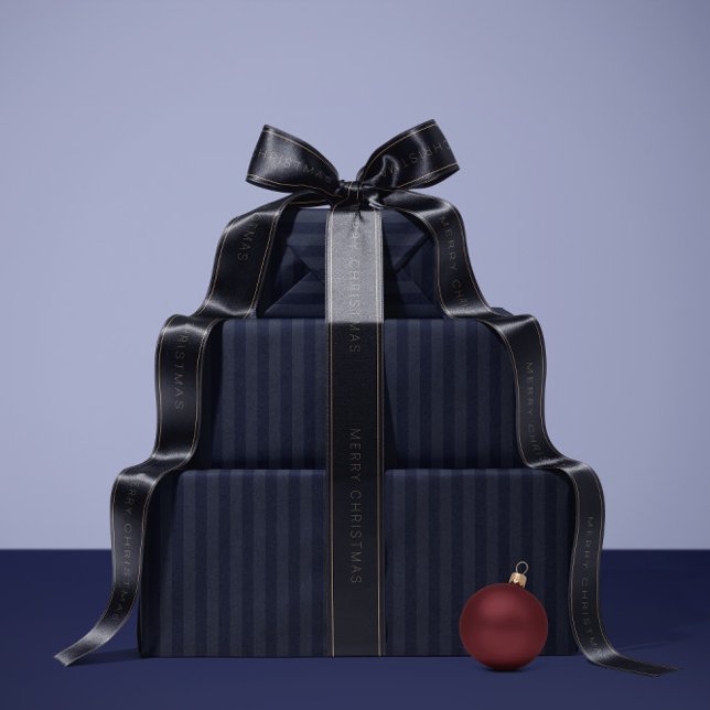 Deep Blue Stripe Wrapping Paper (Creator Uploaded)