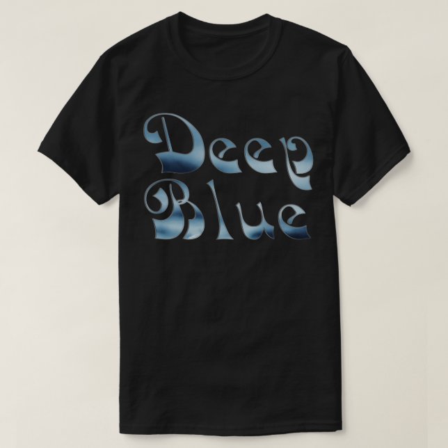 Deep Blue T-Shirt (Design Front)