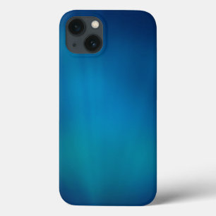 Deep Blue Underwater Glow iPhone 13 Case