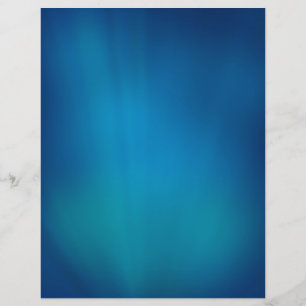 Deep Blue Underwater Glow Flyer