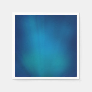 Deep Blue Underwater Glow Napkin