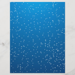 Deep Blue Water and Tiny Bubbles