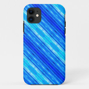 Deep Blue watercolor daydreams iPhone 11 Case