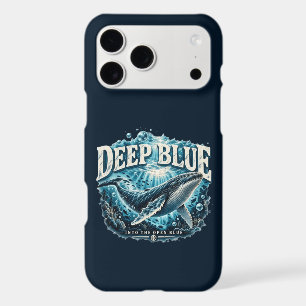 DEEP BLUE Whale Ocean Adventure iPhone 17 Pro Max 