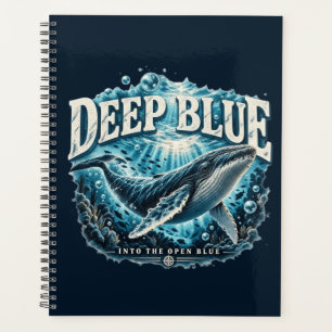 DEEP BLUE Whale Ocean Adventure Planner