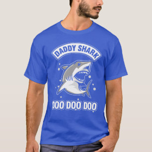 Deep blue with Daddy shark T-Shirt