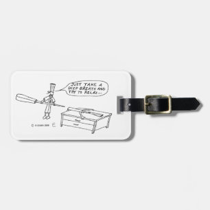 Deep Breath Luggage Tag