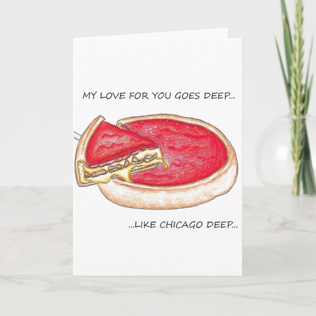 Deep Chicago Love Card (Front)