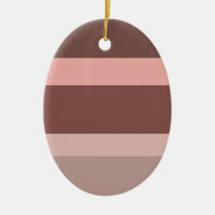 Deep Coloured Block Arrt Ceramic Tree Decoration