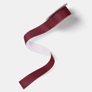 Deep Cranberry Satin Ribbon