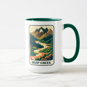 Deep Creek Idaho Colours Mug