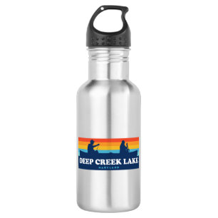 Deep Creek Lake Maryland Canoe 532 Ml Water Bottle
