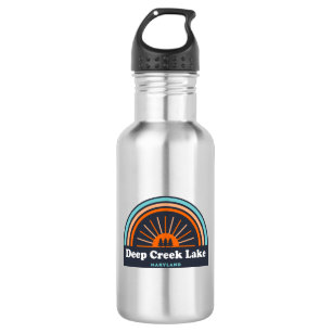 Deep Creek Lake Maryland Rainbow 532 Ml Water Bottle