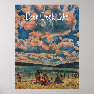 Deep Creek Lake Poster