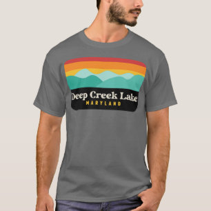 Deep Creek Lake State Park Maryland Retro Vintage T-Shirt