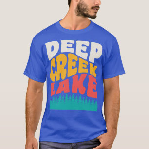 Deep Creek Lake State Park Maryland Vintage Typogr T-Shirt