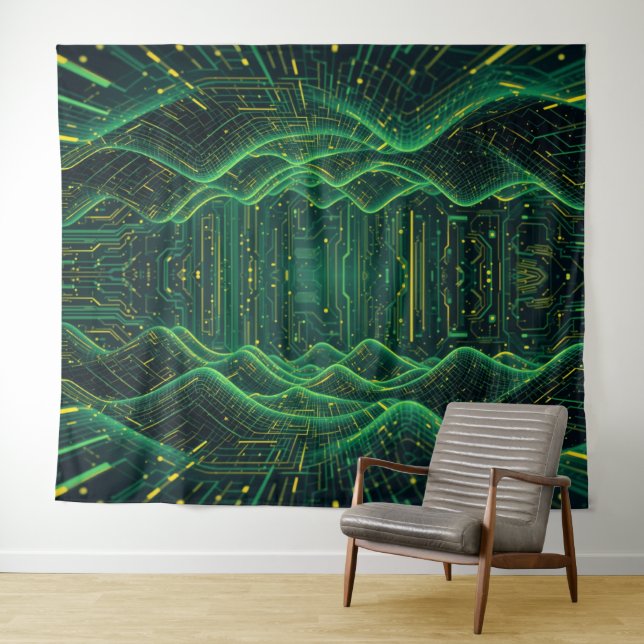 Deep Cyber Tapestry (In Situ (Horizontal))