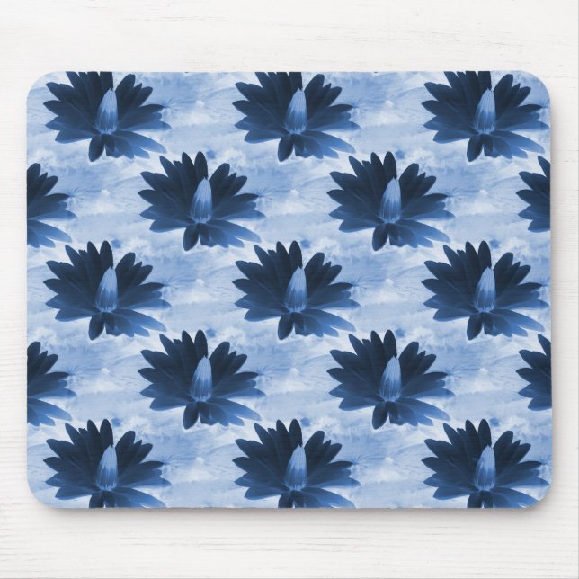 Deep dark blue sea... mouse mat (Front)