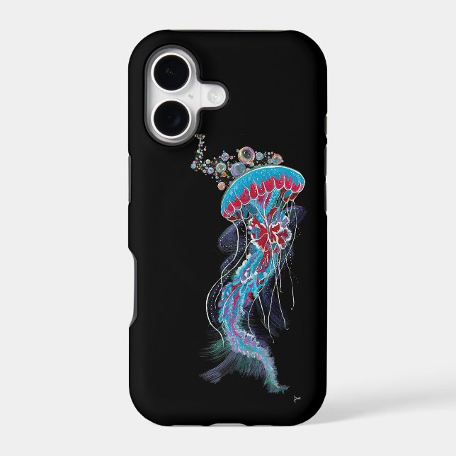 Deep Descent  FluorescentJellyfish  (Back)