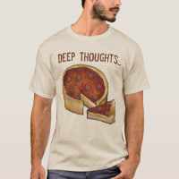 Deep (Dish) Thoughts Chicago Style Pepperoni Pizza
