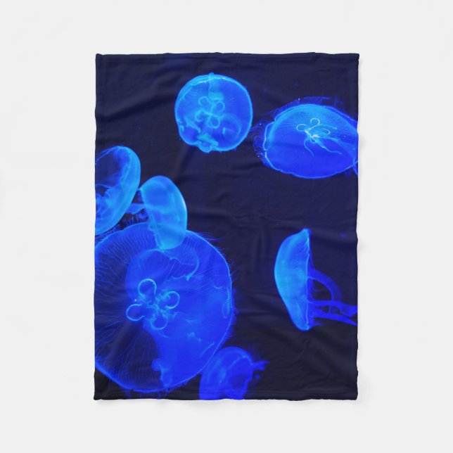 Deep Dive Buddha Today #1 Cosy Ocean  Fleece Blanket (Front)