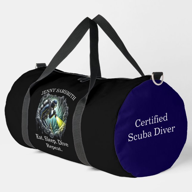 Deep Dive Duffle Bag: Fun Meets Function! Duffle Bag (Left Corner)