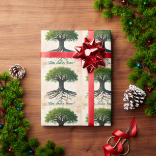 "Deep Earth Connection" Wrapping Paper