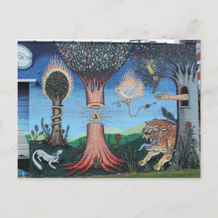 Deep Ellum Graffiti Artwork # 24 Postcard