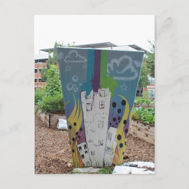 Deep Ellum Graffiti Artwork # 52 Postcard (Front)