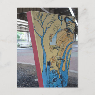 Deep Ellum Graffiti Artwork # 81 Postcard