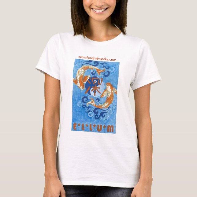 Deep Ellum Koi T-Shirt (Front)
