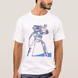 Deep Ellum Robot Standing T-Shirt